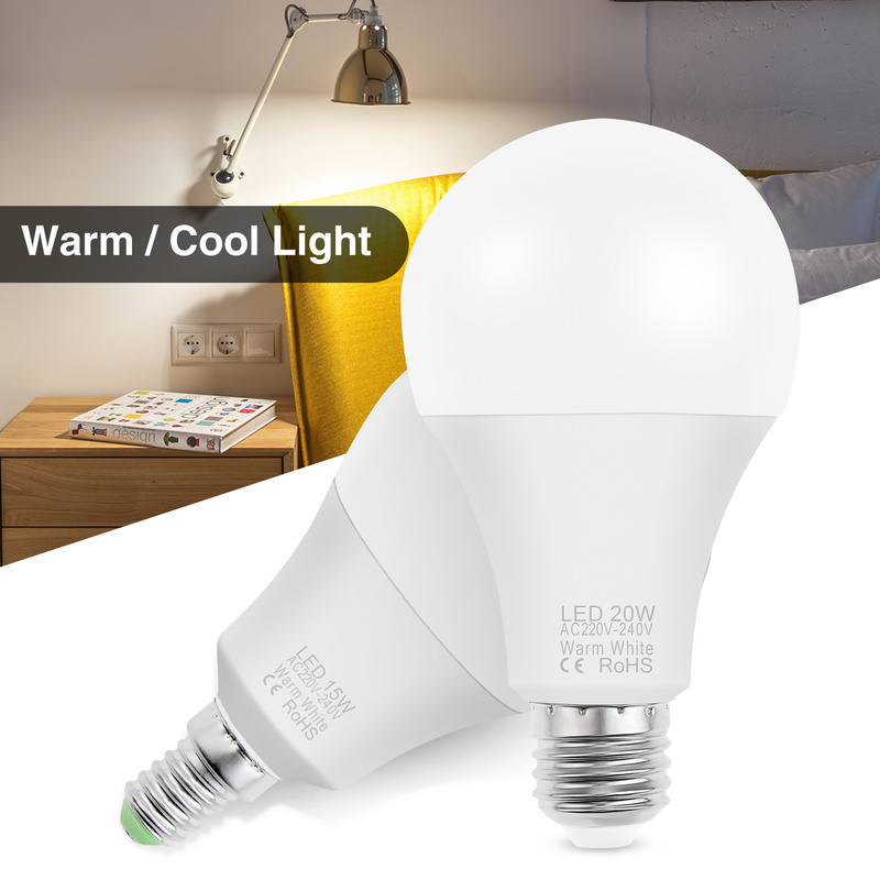 Hoge Helderheid Led Moderne Warm Licht Oogbescherming Slaapkamer Verlichting 3W/6W/9W/12W/15W/18W/20W Plastic Zak Aluminium Lamp