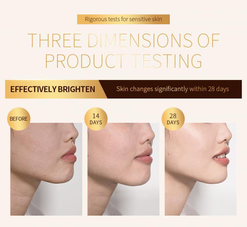 24k ouro creme de rosto clareamento hidratante clarear reduzir linhas finas caracol soro anti-envelhecimento pele facial natural