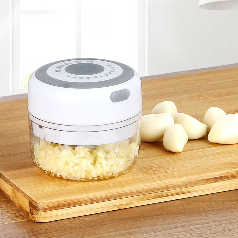 Tritatutto da cucina elettrico tritacarne per aglio Mini cibo aglio tritatutto per verdure tritatutto robot da cucina ricaricabile
