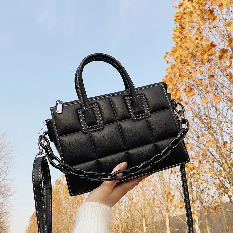 Borse a tracolla da donna Vintage di moda 2021 nuove borse in pelle catena borsa a tracolla da donna borse firmate di alta qualità