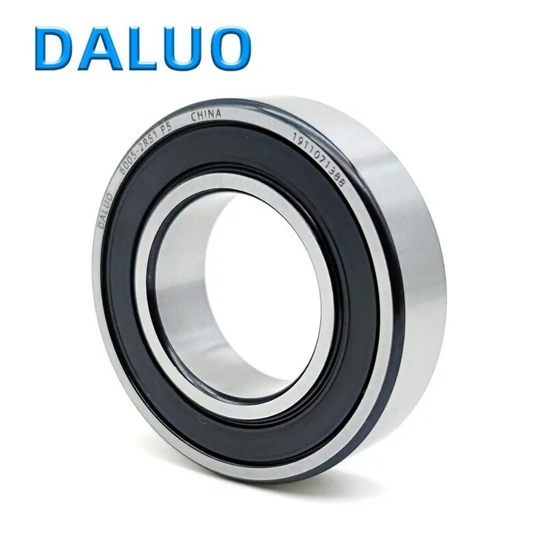 Rodamiento DALUO 6005-2RS1 P5, 25X47X12, 6005, 6005RS, 6005-2RS, ABEC-5 de una sola fila, rodamientos de bolas de ranura profunda métricos, 1 ud.