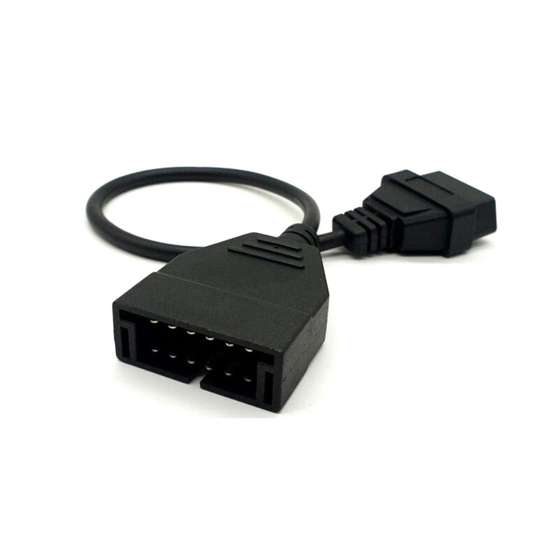 OBD OBD2 Adapter złącza dla GM 12Pin do 16Pin samochodowe OBDII kabel diagnostyczny