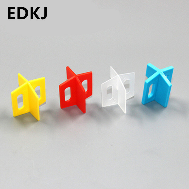 100 PCS 1.5MM  Yellow Multifunctional tile cross Y-shaped T-shaped dual-purpose tile clip for wall tile and floor tile