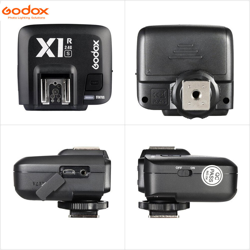 Godox-receptor de Flash inalámbrico X1R-C / X1R-N / X1R-S TTL, 2,4G, para X1T-C/N/S xpro-c/N/S, Canon / Nikon / Sony DSLR Speedlite