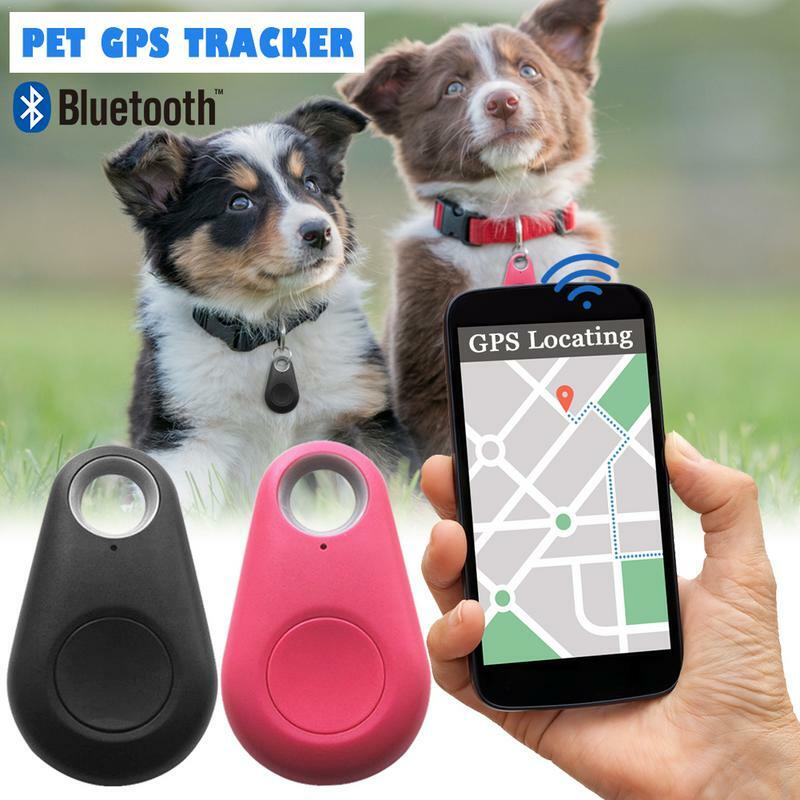 1pc Pet Smart Bluetooth Tracker Dog GPS Camera Locator Dog Portable Alarm Tracker for Keychain Bag Pendant Gps Dog Tracking