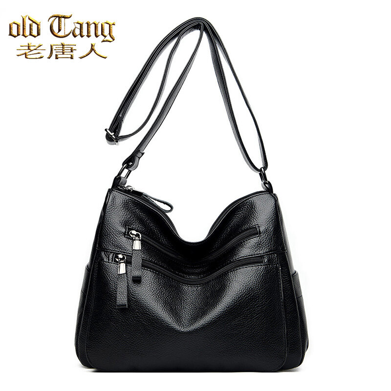 OLD TANG High Quality Solid Color Leather Crossbody Bags Designer Fashion Luxury Shoulder Bags for Women 2020 Bolsa Feminina