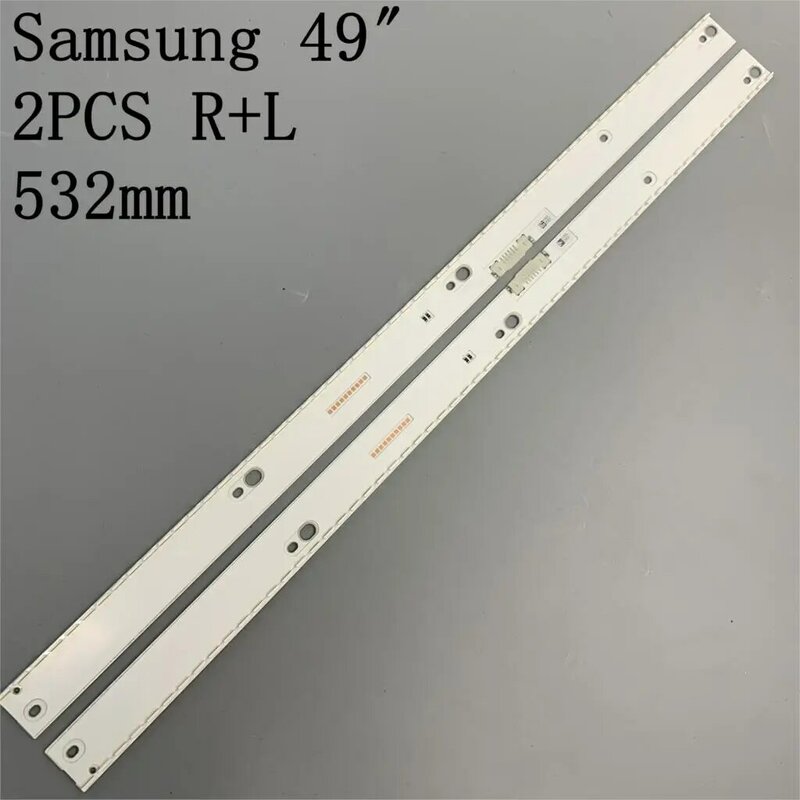 Nieuwe Led Backlight Strip Voor Samsung UE49KU6450 UE49KU6452 UE49KU6459 UE49KU6400 UE49MU6500 UE49MU7400 UE49KU6670U UE49KU6500