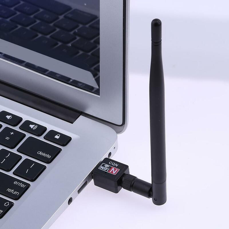 Wi-Fi адаптер 600 м, USB 2,0, Wi-Fi роутер, беспроводной адаптер, сетевая LAN-карта с антенной 5 дБи для ноутбука, компьютера, интерната ТВ