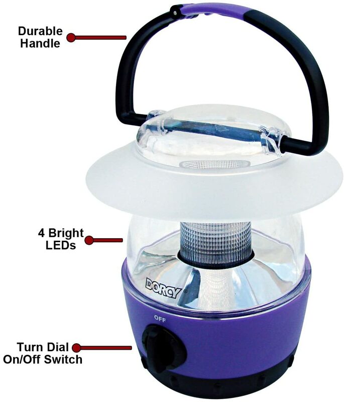 LED Emergency Lantern Rechargeable Tent Light 3 Light Modes ,Electric Lantern Flashlight for Camping Hiking  Fishing Hurricane
