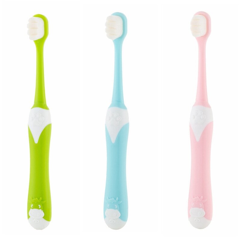 Featuring Baby Soft Bristles Children's Cartoon Toothbrush Baby Toothbrush Soft Bristled Toothbrush Infant Baby Toothbrush