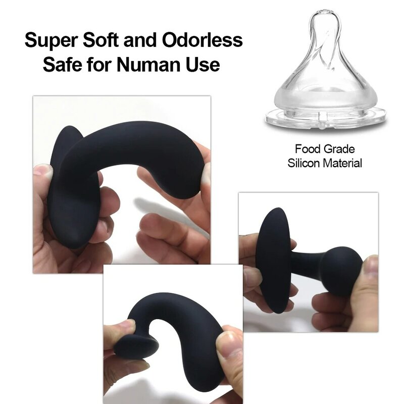 Miękki silikonowy Butt Plug korek analny masażer prostaty dorosłych erotyczne pary Sex produkty wibrator kulkowy Sex zabawki dla faceta kobiety mężczyźni