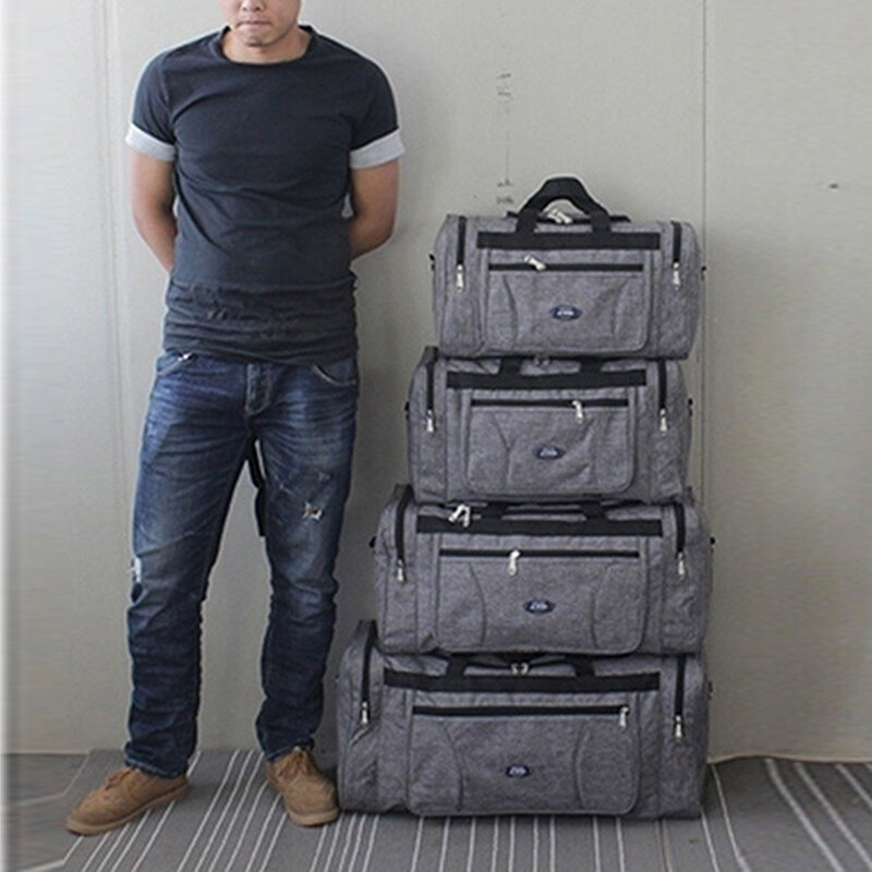 Nowe Oxford wodoodporne męskie torby podróżne bagaż podręczny duża torba podróżna Overnight Duffle Business duża torba podróżna weekendowa