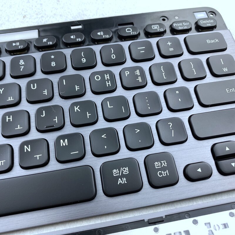 Teclado coreano para portátil Logitech K810, reemplazo del teclado para reemplazar (no es un teclado completo Bluetooth), diseño KR