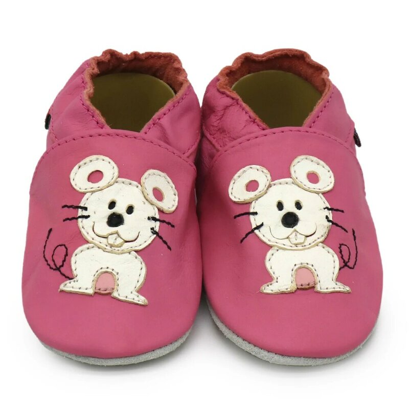 Carozoo-zapatos de piel de oveja para bebé, zapatillas de suela suave para bebés de hasta 4 años, Calcetines antideslizantes para gatear