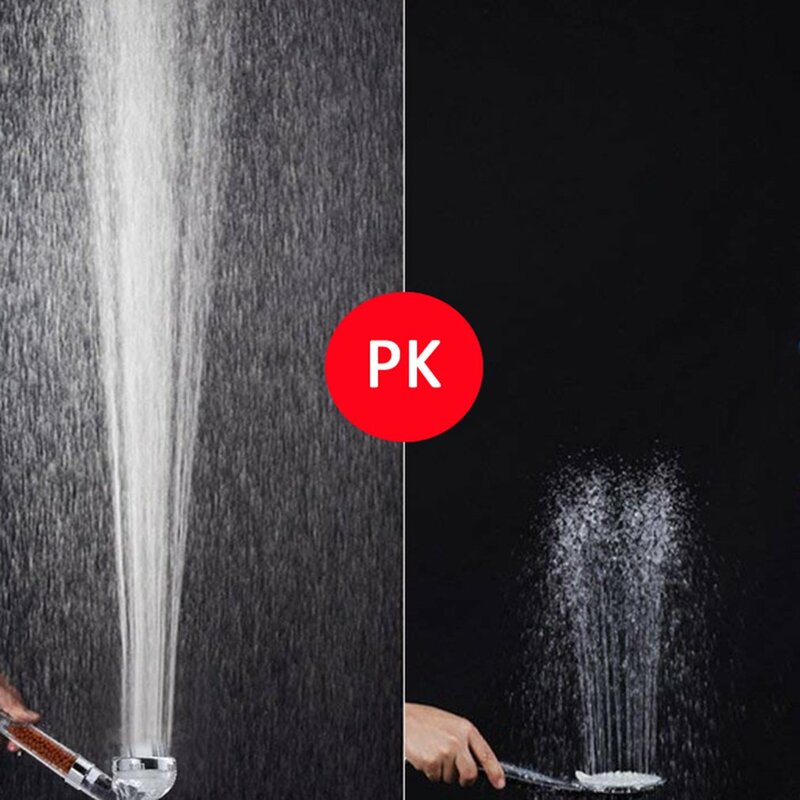 Terapia wodna do dyszy prysznicowej Spa wanna filtr wysokociśnieniowy oszczędzająca wodę deszczownica z aktywowaną jonową kulką ujemną