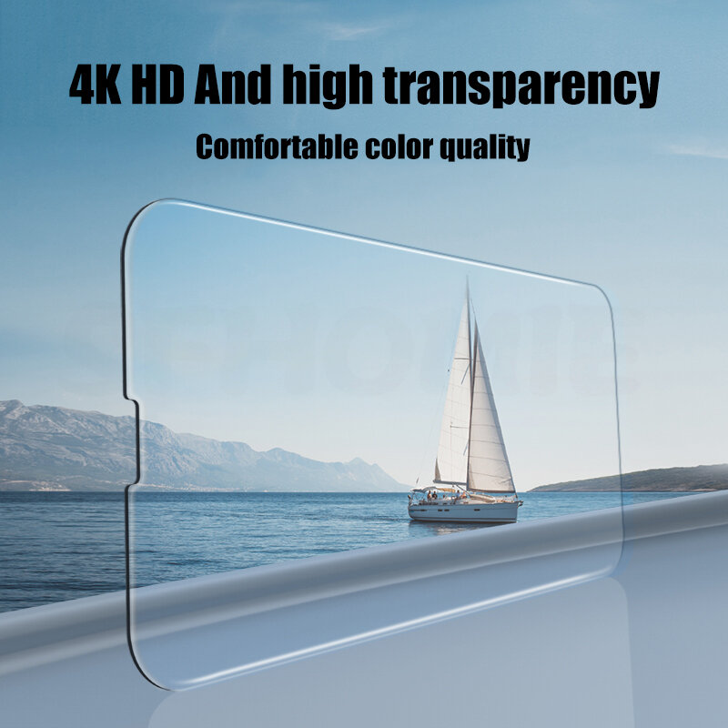 4 pçs capa completa protetor de vidro temperado para iphone 11 12 13 protetor de tela para iphone 11 12 pro max mini filme de vidro