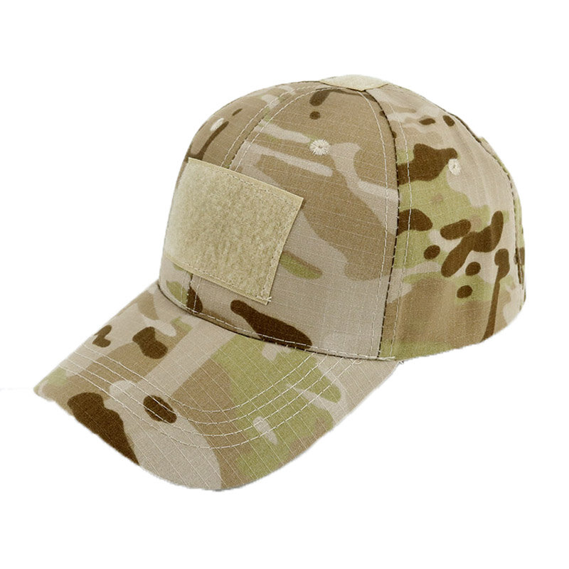 กีฬากลางแจ้งหมวกหมวกพรางหมวกเบสบอลเรียบง่ายยุทธวิธีกองทัพทหาร Camo การล่าสัตว์หมวกหมวกผู้ใหญ่หมวก
