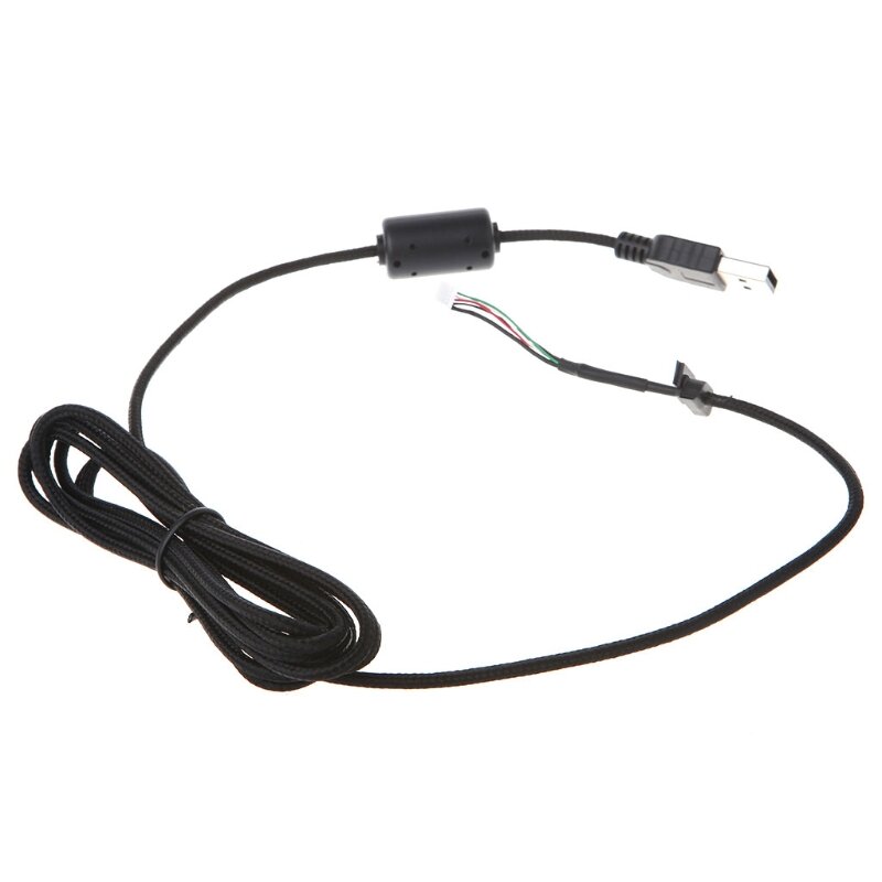 Прочный нейлоновый кабель USB для мыши 2 м, кабель для Logitech G9 G9X
