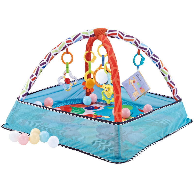 กรอบรูปทารกเด็กหญิง Crawling เกมผ้าห่มปริศนา Multi-Function รั้ว Crawling Mat ของเล่นตรัสรู้0-18