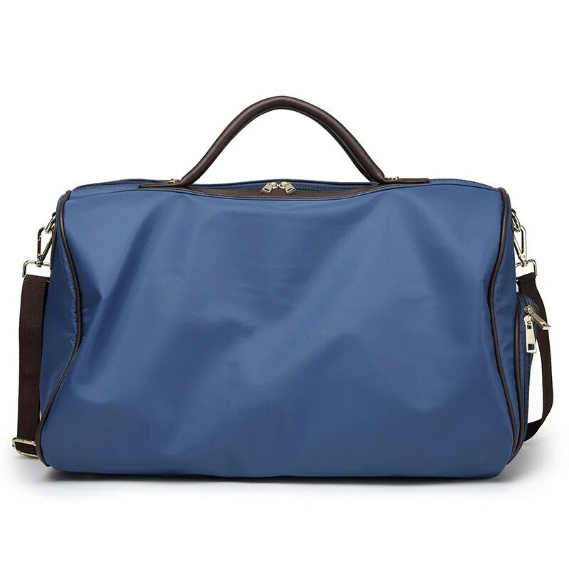 한국어 스타일 여행 가방 나일론 옥스포드 헝겊 방수 가방 여성의 비스듬한 가방 스포츠 피트니스 짐 가방