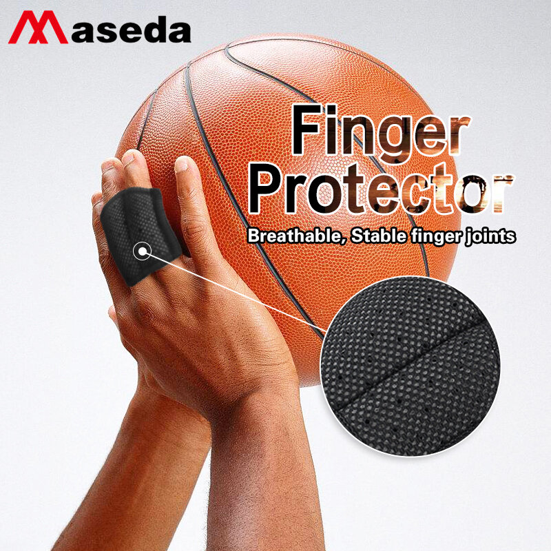 Maseda de suporte de pressão para mergulho, material de proteção para dedos para basquete, voleibol, proteção para os dedos para ginástica