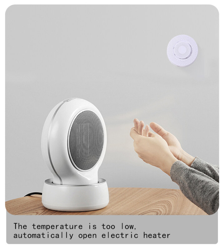 Tuya zigbee 3.0 inteligente caixa de ar automação residencial dióxido carbono sensor umidade voc sensor temperatura alarme detector smartlife