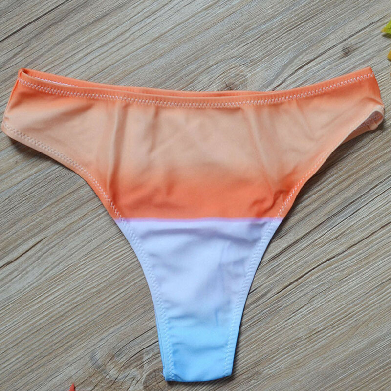 Seksi Bikini Pantat untuk Pakaian Renang Wanita Musim Panas Pantai Memakai Celana Pendek Pertengahan Pinggang Bikini Pantat Pakaian Renang Wanita 2021