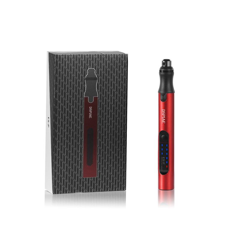 DSPIAE-afilador eléctrico portátil de ES-P, herramienta de lijadora tipo bolígrafo rojo y negro, Mini lijadora, novedad de 2022