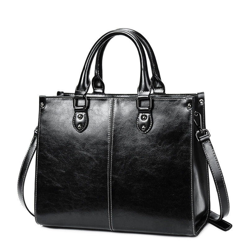 Borsa da donna di marca di lusso Designer Totes borsa a tracolla femminile in pelle di vacchetta borsa a tracolla spaziosa di alta qualità stile classico