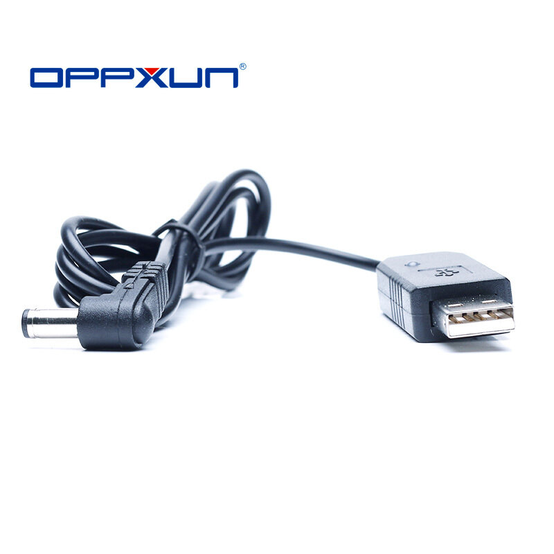 OPPXUN-Cable de carga USB con luz indicadora para walkie-talkie BaoFeng UVB3Plus, BF-UVB3 de Radio portátil, UV-S9 Plus, 2021