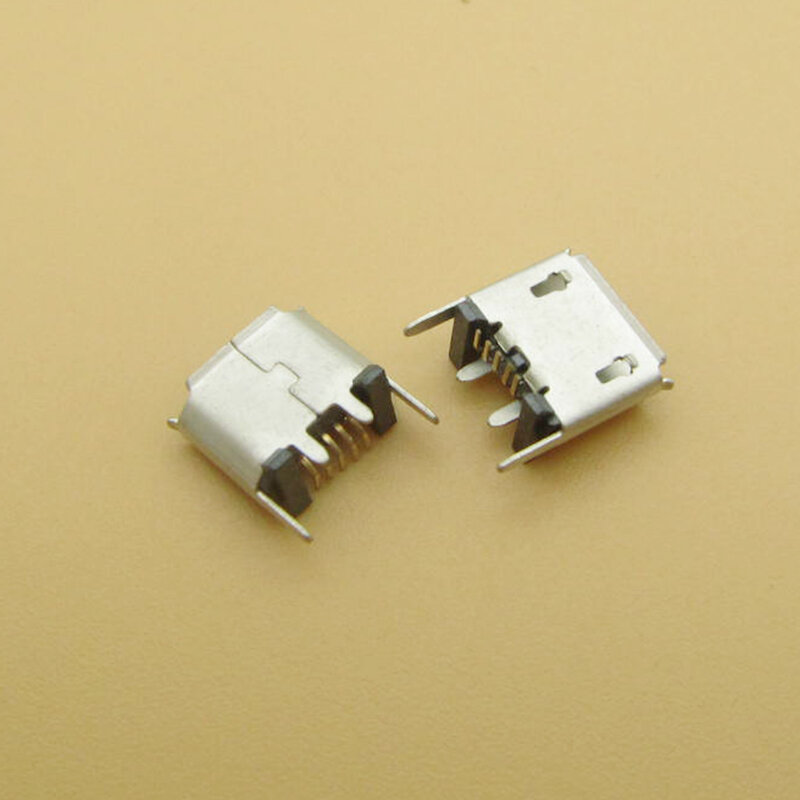 1pcs Micro mini USB jack socket charging Port Dock for ZX80-B-5P MICRO USB B type vertical SMT 5P connector
