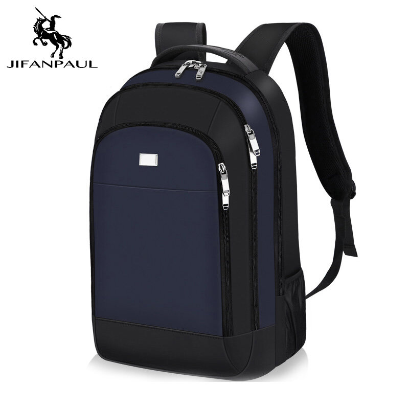 JIFANPAUL-bolso deportivo para hombre y mujer, bolsa impermeable de viaje con interfaz USB para ordenador al aire libre y escuela, unisex