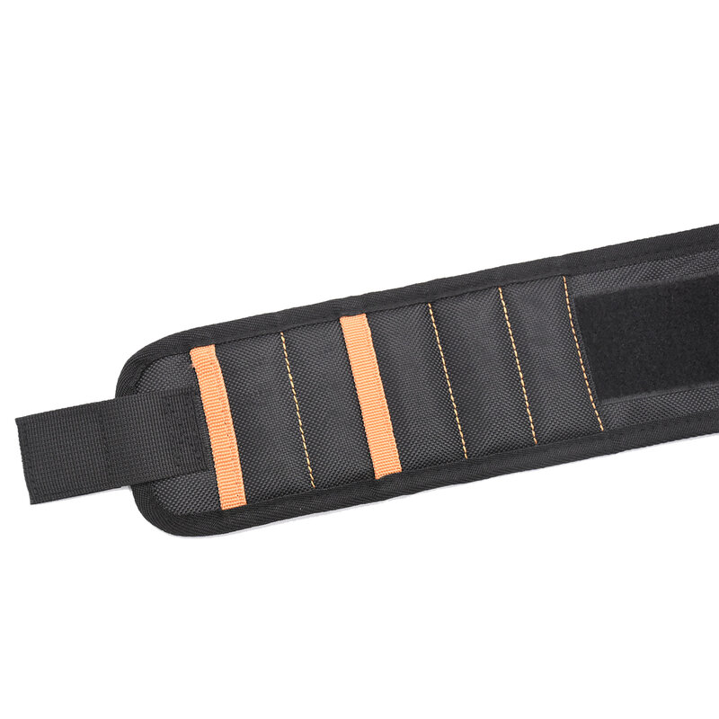 オックスフォード布磁気リストバンド快適な通気性の手首ストラップポケット磁気ピッカー