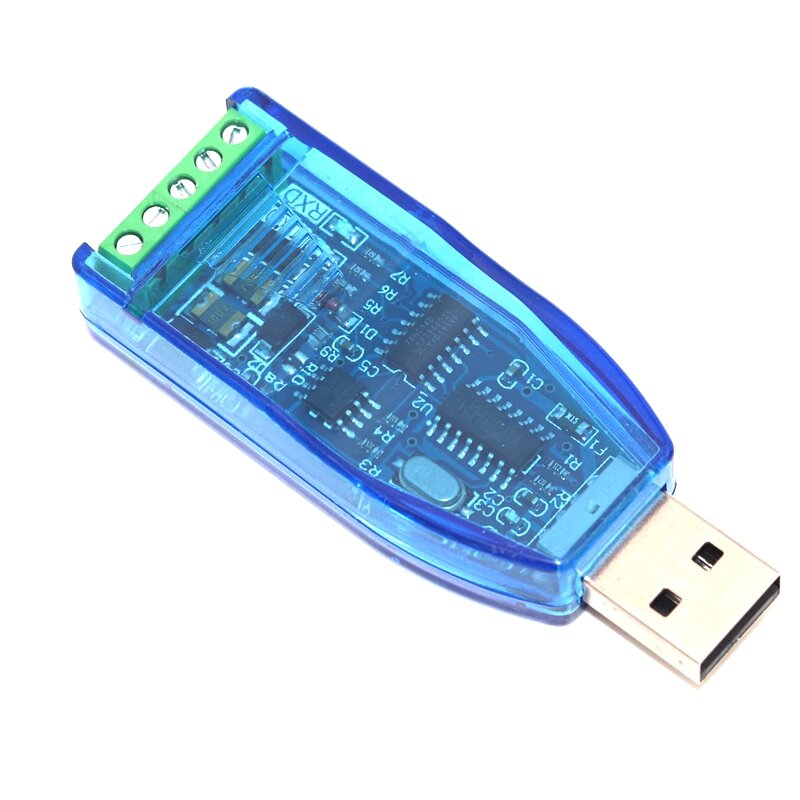 Industrial USB To RS485 Converter Upgrade Protection TVS protection Compatibility V2.0 Standard RS-485 A Connector Board Module