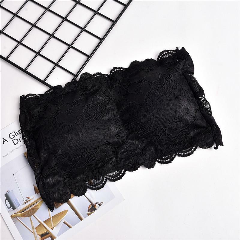 Women Sexy Wrapped Chest Cloth Stretch Lace Bralette Top Tube Seamless Bras Crop top for women