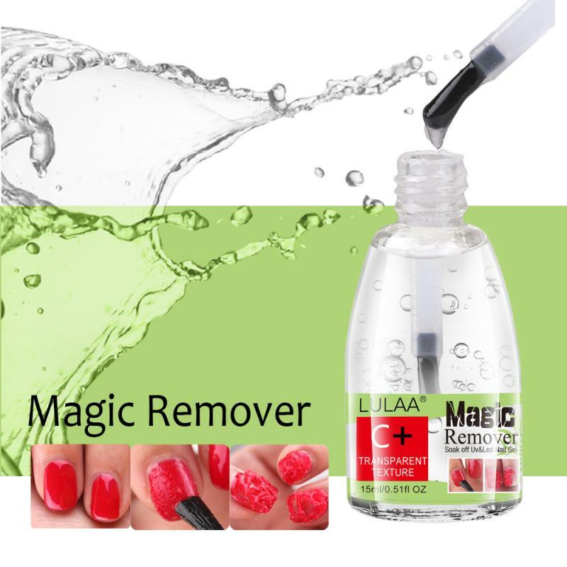 15ml Nail Remover colla Top Coat Gel Magic Nail Gel Remover UV Gel Remover smalto per unghie sgrassatore liquido cura delle unghie TSLM1