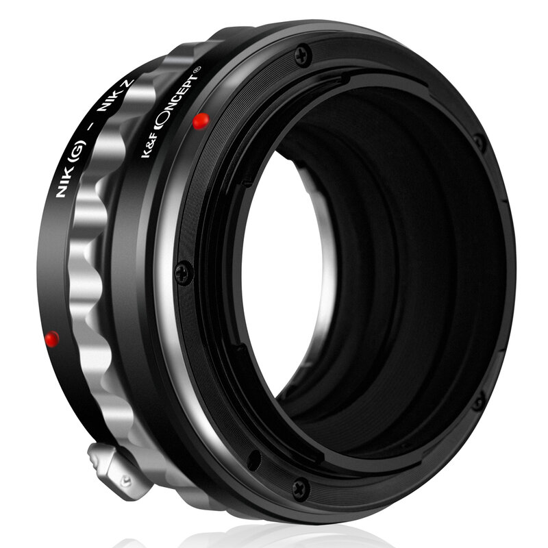 K & F Concept 렌즈 마운트 어댑터 Nikon G/F/AI/AIS/D/AF-S 마운트 렌즈-Nikon Z 마운트 Z6 Z7 미러리스 카메라