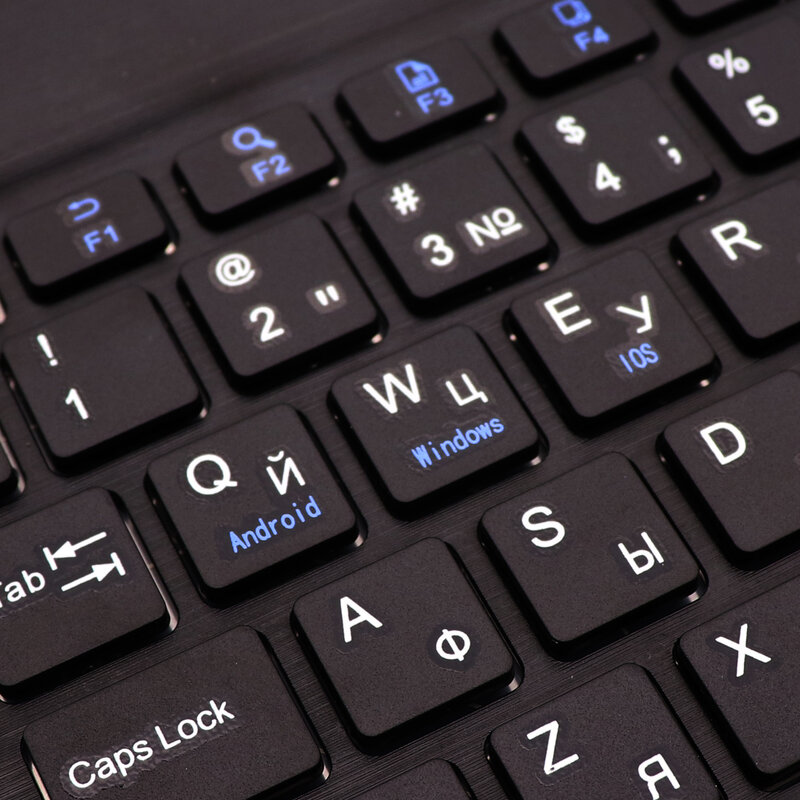 الهاتف المحمول لوحة المفاتيح الخارجية الكمبيوتر اللوحي لوحة المفاتيح 7 بوصة بلوتوث لوحة المفاتيح الفرنسية لوحة المفاتيح بلوتوث