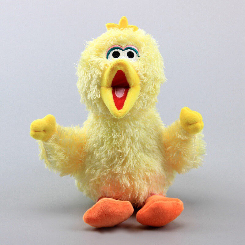 23cm Sitzen Höhe Qualität Sesame Street Elmo Cookie Monster Große vogel Weichen Plüsch Spielzeug Puppen Kinder Pädagogisches Spielzeug