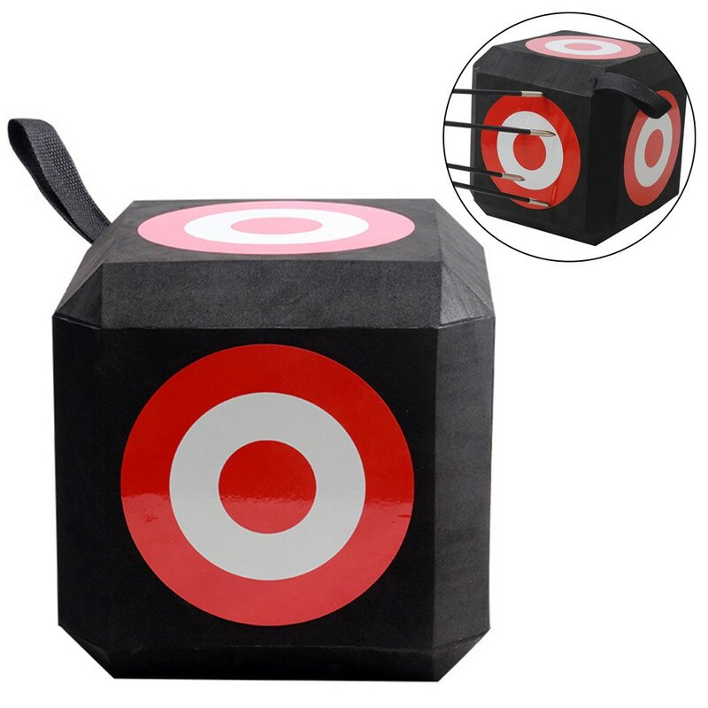 6-sided 3D Block Target EVA Archery Training Cube Foam Targets Self Recovery Hunting Practice Target Outdoor Hunting Shooting