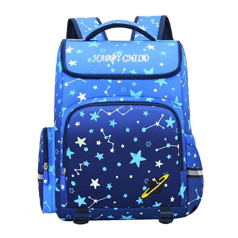 Детские школьные ранцы для мальчиков и девочек, ортопедические рюкзаки с принтом, детские школьные портфели для начальной школы