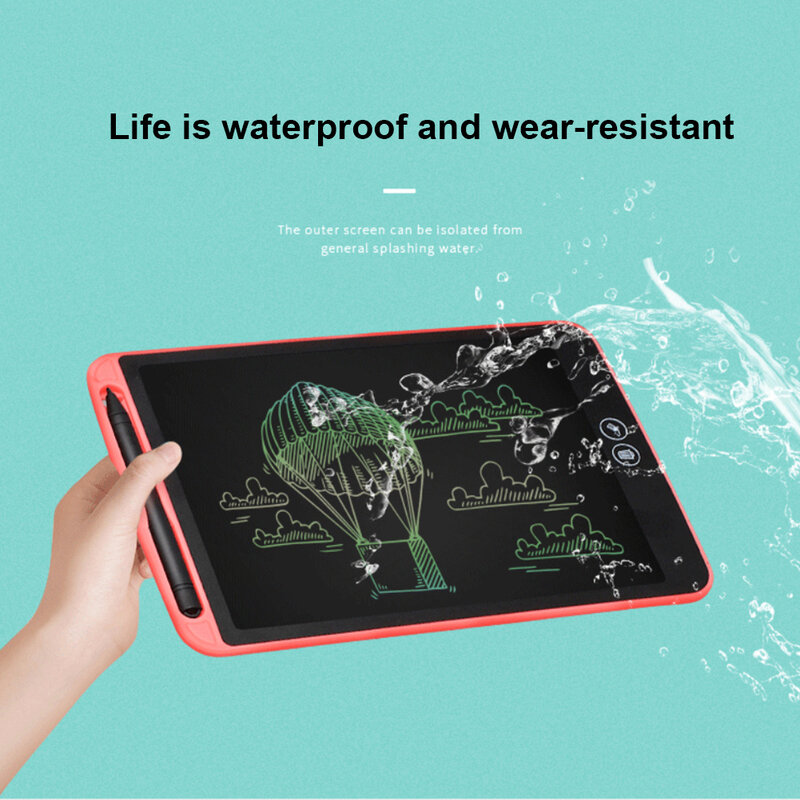 Tablet infantil elétrico com tela lcd de 6.5 polegadas, desenho, grafite, brinquedo educacional