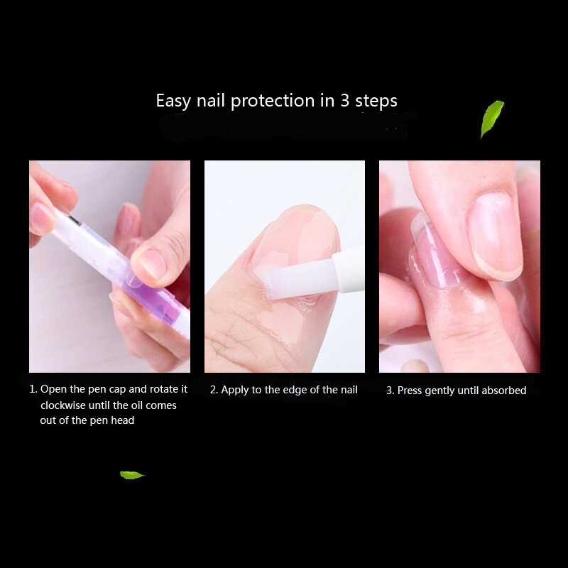 1 stuks nagelvoeding olie pen nagel behandeling cuticle revitalisator olie voorkomen agnail nagellak voedt huid 15 geuren
