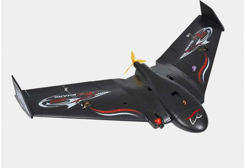 Iniciante elétrica voar tubarão rc avião zangão 880mm wingspan epp fpv voar asa modelo espuma uav kit de avião de controle remoto