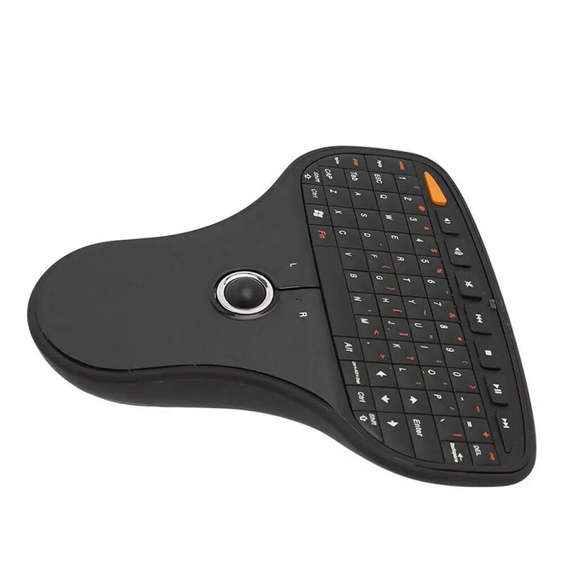 Miniteclado remoto inalámbrico N5901, Air Mouse con Trackball, función de Control Multimedia ultraligera para Android TV Box
