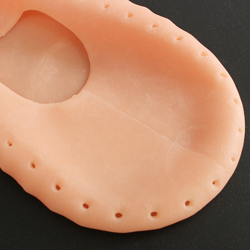Hot 1 paio di Silicone idratante solido sottile Gel tallone calzini incrinati protezione della pelle del piede nuovo