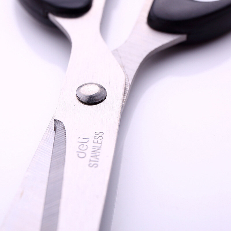 Scissors Student Scissors Household Paper Scissors Office Hand Scissors Stainless Steel Scissors Deli 6009