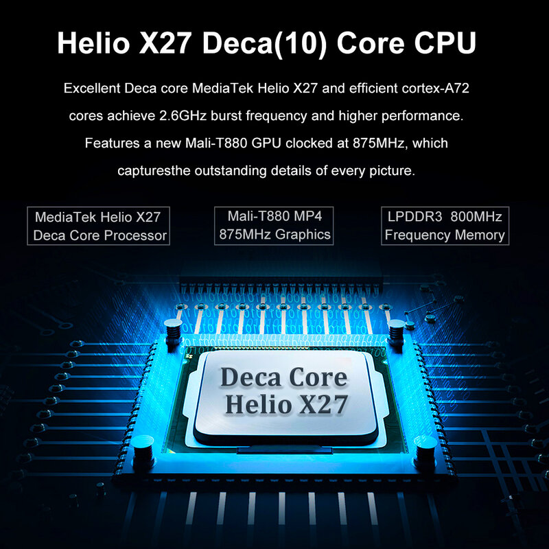 11.6 Inch Helio X27 Deca Core Android 8.0 RAM 8GB 128G ROM Máy Tính Bảng Dual SIM 4G LTE Gọi Điện Thoại Wifi Siêu Mỏng 2in1 Viên