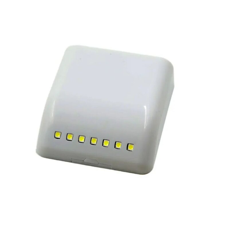 PIR capteur de mouvement lampe de nuit alimenté par batterie Intelligent LED veilleuse 7 LED pour armoire tiroir armoires chambre