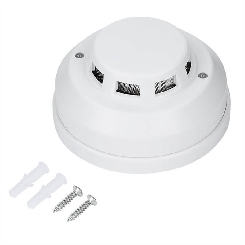 {SUMRINGFREE2 Code} Wired Smoke Detector Smoke Alert Hardwired Smoke Beam Detector With DC9~35V Smoke Alarm With Relay